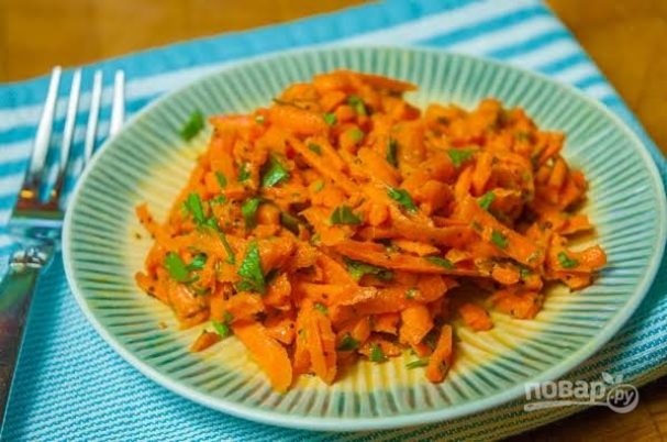 Французский салат из моркови Французский салат из моркови