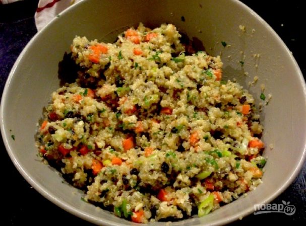 Салат с киноа и морковью Салат с киноа и морковью