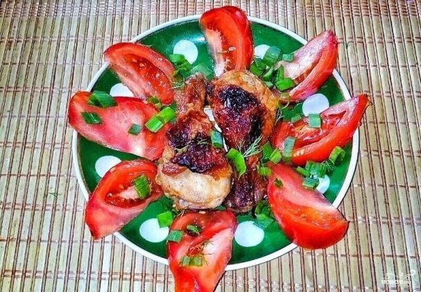 Куриные голени в духовке