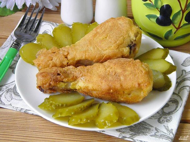 Куриные ножки с хрустящей корочкой