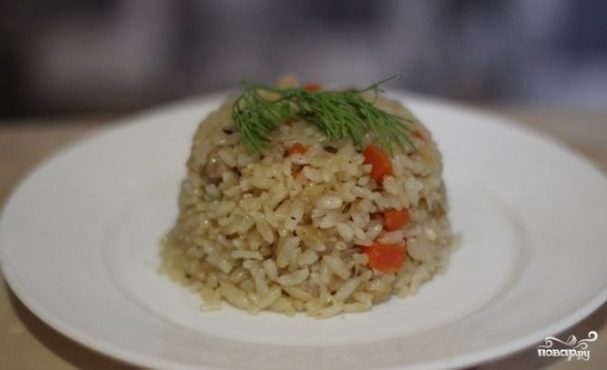 Ризотто классический с мясом