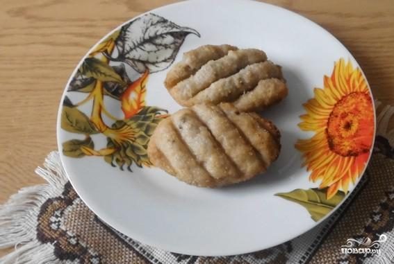 Котлеты на сковороде гриль