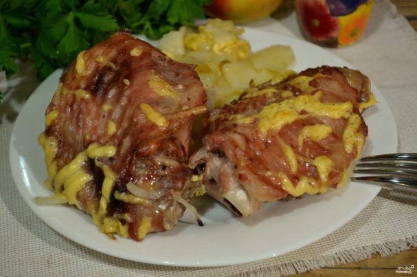 Индейка с картошкой в духовке
