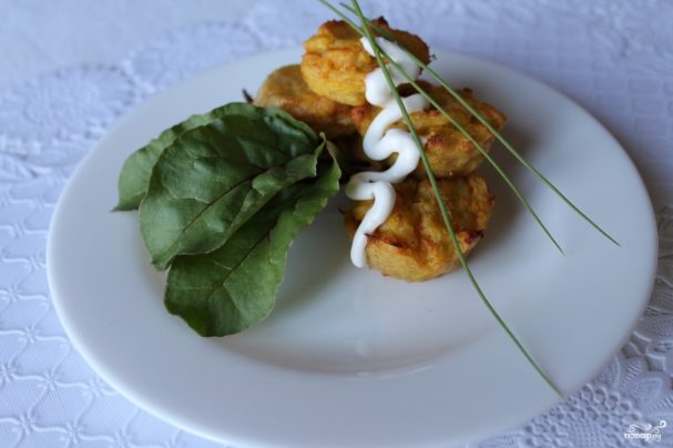 Картофельные котлеты с луком