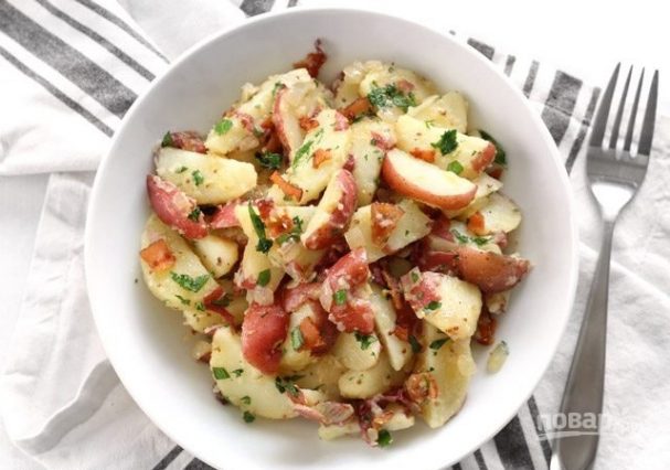 Деревенский картофельный салат