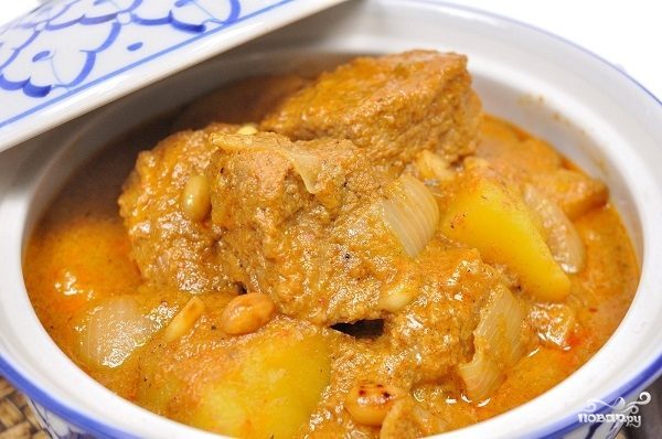 Кунг Массаман — рецепт с фото пошагово