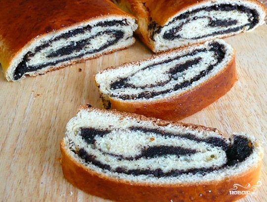 Постная выпечка с маком