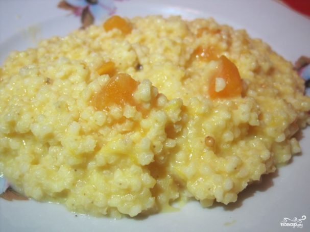 Каша пшенная постная