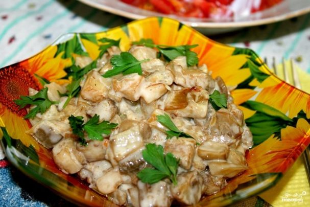 Тушеные баклажаны в мультиварке