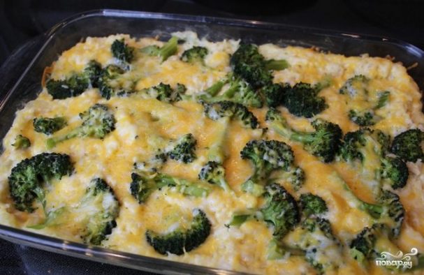 Куриная грудка с брокколи в духовке Куриная грудка с брокколи в духовке