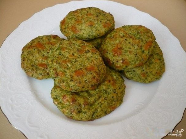 Биточки из брокколи