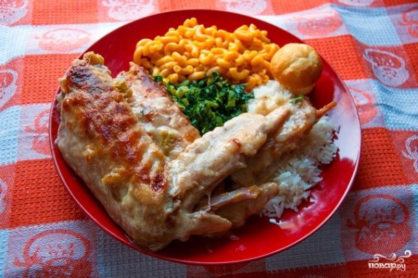 Крылья индейки в духовке