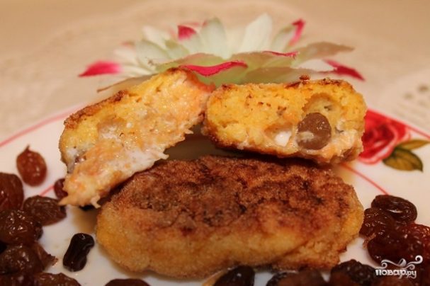 Морковные котлеты для детей