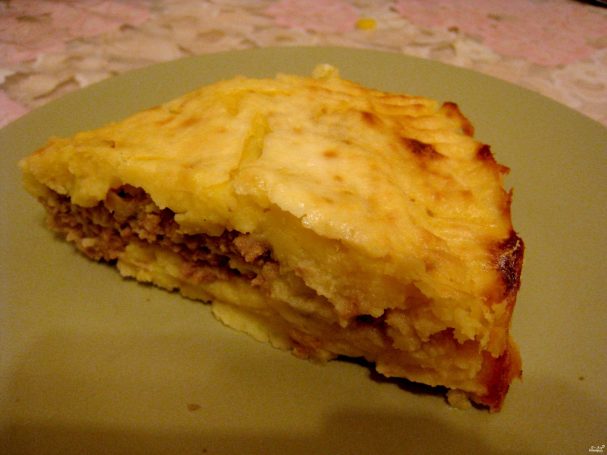 Запеканка из картофельного пюре в духовке